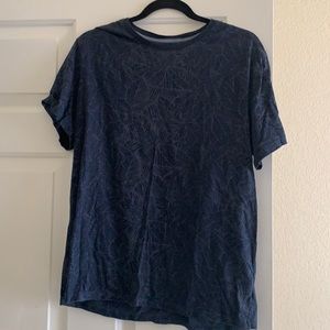 Fitted Crew - size L - Navy